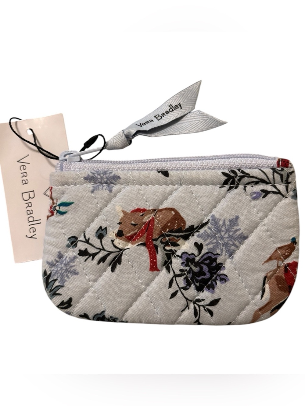 Vera Bradley “Merry Mischief Snow Day” coin purse - NWT
